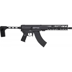 CMMG Dissent Mk47 7.62x39mm 12.5 30+1 Armor Black Braced Pistol