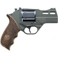 Chiappa Firearms 340285 Rhino 30DS 357 Mag 6 Round 3 OD Green Walnut Grip