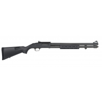 Mossberg 590A1 9 Shot Black 12 GA 20 3 8+1 Fixed w/Storage Compartment Stock Shotgun