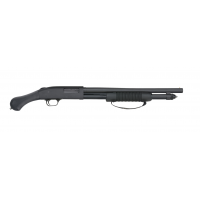 Mossberg 590 Shockwave 7 Shot Blued 12 GA 18.5 3 6+1 Fixed Raptor Grip Stock Tactical Shotgun