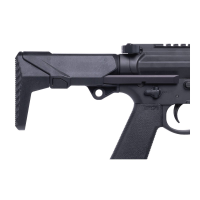 Q LLC Shorty Stock, Black