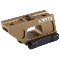 Unity Tactical FAST Micro Red Dot Mount COMPM4/COMPM4s FDE