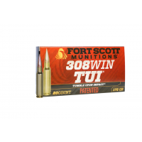 Fort Scott Munitions 308 WIN 175 gr SCS Tumble Upon Impact (TUI) 20rd Box