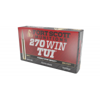 Fort Scott Munitions 270 WIN 130 gr SCS Tumble Upon Impact (TUI) 20rd Box