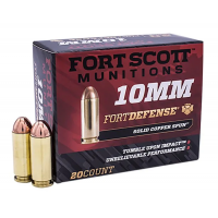 Fort Scott Munitions 10mm 125 gr Tumble Upon Impact (TUI) 20rd Box