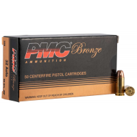 PMC 32B Bronze  32 ACP 60 gr Jacketed Hollow Point (JHP) 50 Bx/ 20 Cs