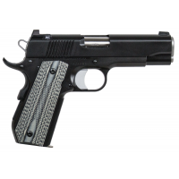 Dan Wesson 01826 Valor V-Bob 45 ACP 4.25 8+1 Black Duty Finish Stainless Steel Black Polymer Grip