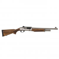 MAC 2 Tactical Marine Wood 12 GA 18.5 3 Chamber 5+1 Turkish Walnut Stock Nickel Finish Shotgun