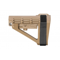 SB Tactical SBA4 FDE 5 Position Adjustable Stabilizing Brace