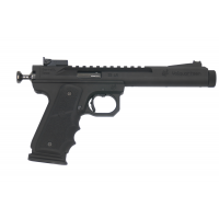 Volquartsen Scorpion 6 1911 Style Frame Fiber Optic Front Target Rear Hogue Grips 10+1 Pistol