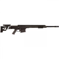 Barrett 14357 MRAD  338 Lapua Mag 26 Fluted 10+1 Black Cerakote Black Folding Right Side Stock Black Polymer Grip