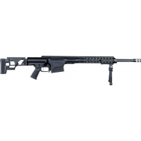 Barrett 18514 MRAD  308 Win 24 10+1 Black Cerakote Black Fixed w/Adjustable Comb Stock Black Polymer Grip