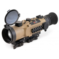 InfiRay Outdoor HYL50W RICO Hybird Thermal Black/Flat Dark Earth 3x 50mm Multi- 1 BDC/1 DIY/7 Static Reticle 8x Zoom 384x288, 12 Microns, 90 Hz Resolution