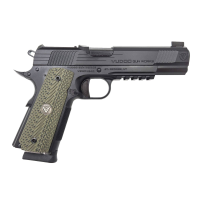 Vudoo Modius 1911, 9mm, 5 Barrel, 2- 10rd Magazines, RMR Ready, Black & Olive, Pistol