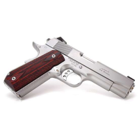 Ed Brown KC18SS Kobra Carry 45 ACP 4.25 7+1 Stainless Steel Laminate Wood Grip