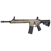 LWRC ICA5RPBC16 Individual Carbine A5 5.56x45mm NATO 16.10 30+1 Patriot Brown Black Adjustable Stock Black Magpul MOE+ Grip