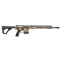 Daniel Defense 0215809282047 DD5 V4 Hunter 6.5 Creedmoor 18 5+1 Kryptek Highlander Black 6 Position w/SoftTouch Overmolding Stock Black Polymer Grip Right Hand