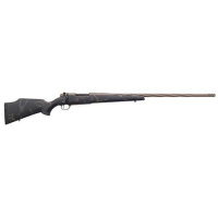 Weatherby MAM05N65RWR6B Mark V Accumark LTD 6.5 Wthby RPM 4+1 24 Black w/Gray and Brown Accents Fixed Monte Carlo Stock Burnt Bronze Cerakote Right Hand