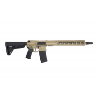 Blackout Defense Quantum DTL 16 Mid, KEYMO Hybrid Muzzle Device, Zero Trigger Flat 3Lbs, Mlok Rail, FDE Cerakote Rifle