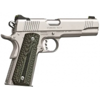 Kimber Stainless TLE II 45 Auto (ACP) 5in Stainless/Black/Green - 7+1 Rounds - Stainless/Blac