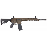 LWRC ICA5R5CK16 Individual Carbine A5 5.56x45mm NATO 16.10 30+1 Flat Dark Earth Cerakote Black Adjustable Stock Black Magpul MOE+ Grip