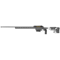 Savage 57702 110 Elite Precision 308 Win 26 10+1 Matte Black Receiver Matte Stainless Barrel Titanium Gray Cerakote Adjustable MDT ACC Aluminum Chassis Stock LH