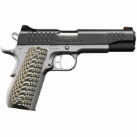 Kimber 1911 Aegis Elite Custom, 9mm Luger, 5 Stainless Steel Matte Black Slide, 1- 9 Round Magazine, Pistol