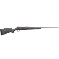 Weatherby MWM01N65RWR6T Mark V Weathermark 6.5 Wthby RPM 4+1 24 Tac Gray Cerakote Black w/Gray Webbing Fixed Monte Carlo Stock Right Hand