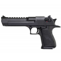 Magnum Research DE44IMB Desert Eagle Mark XIX with Muzzle Brake 44 Rem Mag 6 8+1 Black Carbon Steel Black Polymer Grip