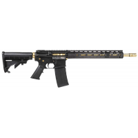 Watchtower/F1 Firearms FDR-15 Black & Gold, .223 Wylde, 16 Barrel, 1- 30rd Magazine, Rifle