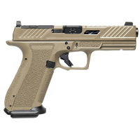 Shadow Systems DR920 Elite 9mm 4.5 Black Spiral and Fluted Barrel 17+1 FDE Optic Ready Pistol