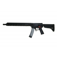 Wraithworks WARSCORP9 Side-charging AR Rifle - Black | 9mm | 16 Barrel | 13 M-LOK Rail | Accepts Scorpion Mags