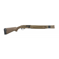 MOSSBERG 940 THUNDER RANCH SGA 12 GA 18.5IN BBL BS PATRIOT BROWN 8RDS QD CUPS IN STOCK/FOREEND OR