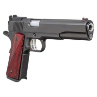 FUSION PRECISION 1911LSBASE10 Freedom Longslide 10mm Auto 6 8+1 Black Oxide, Black Steel, Cocobolo Grip