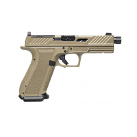 Shadow Systems DR920 Elite 9mm 4.5 Black Spiral Threaded FDE 17+1 Optic Ready Pistol