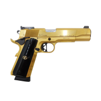 Charles Daly 1911 Empire Grade, .45acp, 5 Barrel, 2- 8rd Magazines, Gold & Black, Pistol