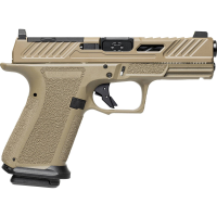 Shadow Systems MR920 Elite Compact 9mm 4 Black Spiral/Fluted Barrel FDE 15+1 Optics Ready Pistol