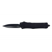 Microtech 142-1CT-DSH Combat Troodon Delta D/E Frag Shadow Standard, Fluted DLC Blade OTF Automatic Knife