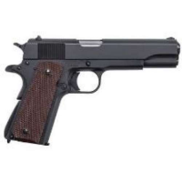 Auto Ordnance 1911BKOC 1911 Commander 45 ACP 4.25 7+1 Black Brown Polymer Grip