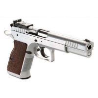 Italian Firearms Group TF-LIMPRO-10 Limited Pro  10mm Auto 4.80 13+1 Hard Chrome Steel Slide Brown Polymer Grip