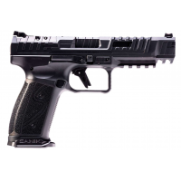 Canik SFx RIVAL-S Dark Side Full Size 9mm 5 18+1 Black Steel Frame Optic Ready Pistol