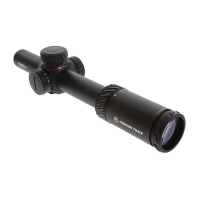 Crimson Trace 0101100 Hardline Pro  1-6x 24mm Obj 30mm Tube Black Finish Illuminated Competition