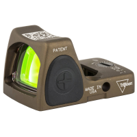 Trijicon RMR Type 2 Adjustable, 3.25 MOA, Coyote Tan, Red Dot Sight