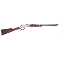 Henry Golden Boy Silver .17 HMR 11+1 20 Nickel Plated American Walnut Rifle