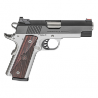 Springfield Armory 1911 RONIN EMP 9mm 4 10 Round Wood Grips Stainless Frame Black Slide Pistol