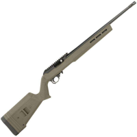 Black Rain Ordnance BRO22HOD Hunter 22 LR 10+1, Black Threaded Barrel/Rec, OD Green Magpul X-22 Hunter Stock, Optics Mount