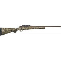 Mossberg 28044 Patriot Predator 243 Win 5+1 22 Patriot Brown Cerakote TrueTimber Strata Right Hand