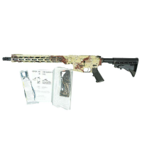 AM-15 Util 5.56 Semi-Auto Rifle w/15in MLOK Handguard30rd mag ChocChip Camo