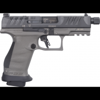 Walther PDP Pro SD- Compact, 9mm, 4.6 Threaded Barrel, 3- 18rd Magazines, Optics Cut, Black and Gray, Pistol