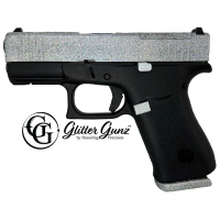 GLOCK 43X MOS 9MM DIAMOND GLITTER GUNZ